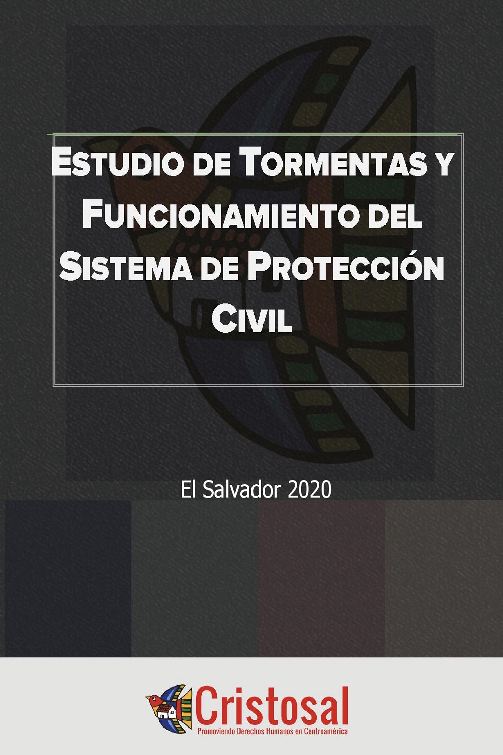 Study of storms and operation of the civil protection system (Spanish)