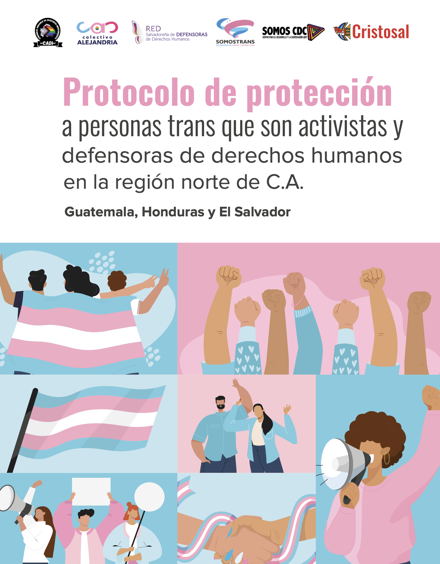 Protocolo de protección a personas trans que son activistas y defensoras de derechos humanos en la región norte de C.A.